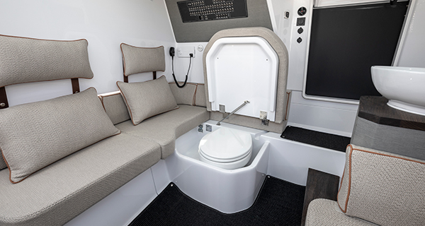 Axopar 37 is more spacious, light and accommodating than ever before.